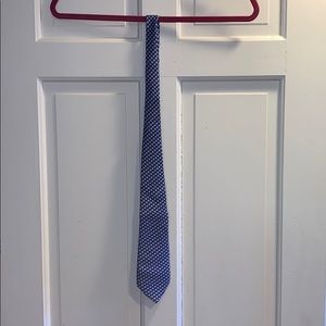 boys vineyard vines mini sailboat tie (blue)